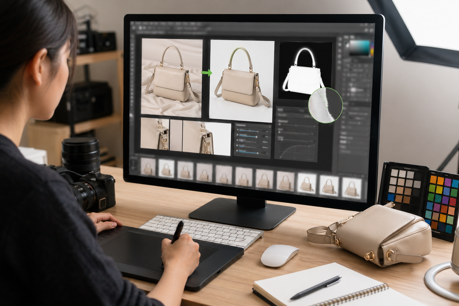 Photoshop修图 配合 Photoshop 完成如何用图叮AI快速验证你的 Photoshop修图工作流